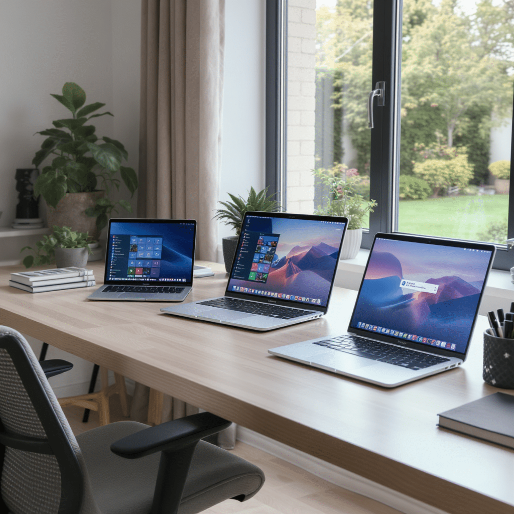 découvrez notre sélection des meilleurs ordinateurs portables professionnels spécialement conçus pour le télétravail. performance, autonomie, ergonomie et légèreté : trouvez l'outil idéal pour optimiser votre productivité à distance.