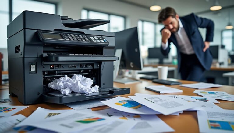 découvrez la signification du message 'bourrage papier' sur votre imprimante, les raisons courantes de ce problème et nos conseils simples pour le résoudre rapidement.