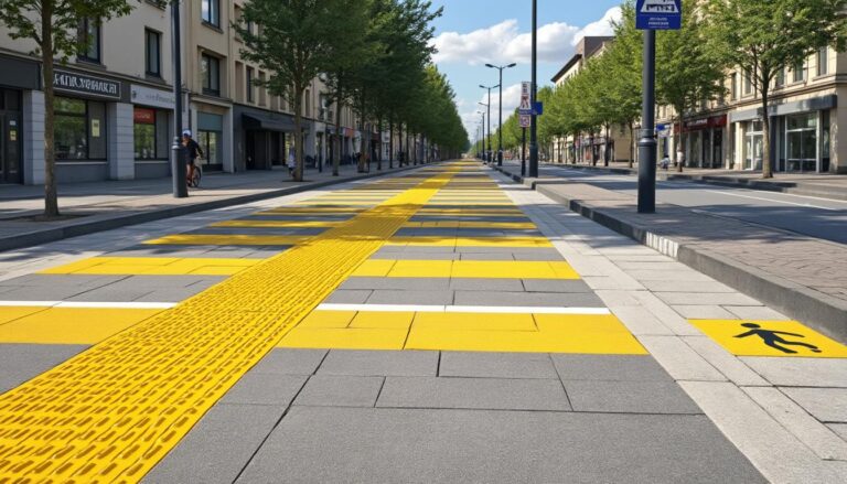 découvrez les bandes d’éveil et de guidage au sol pour pmr, des solutions essentielles pour l’accessibilité et la sécurité des personnes à mobilité réduite.