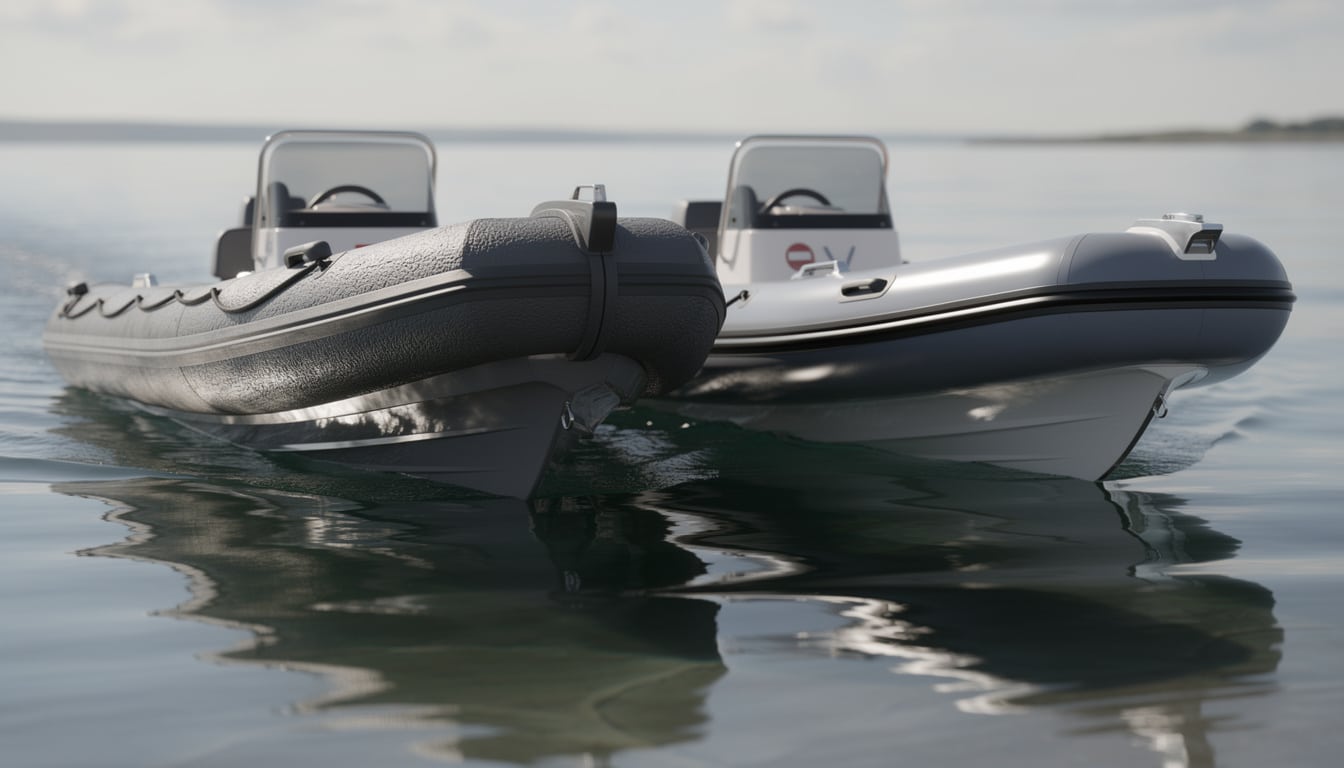 découvrez les différences entre hypalon et pvc pour semi-rigides et trouvez la matière idéale pour un bateau durable et performant. conseils d'achat pour bien choisir votre embarcation.