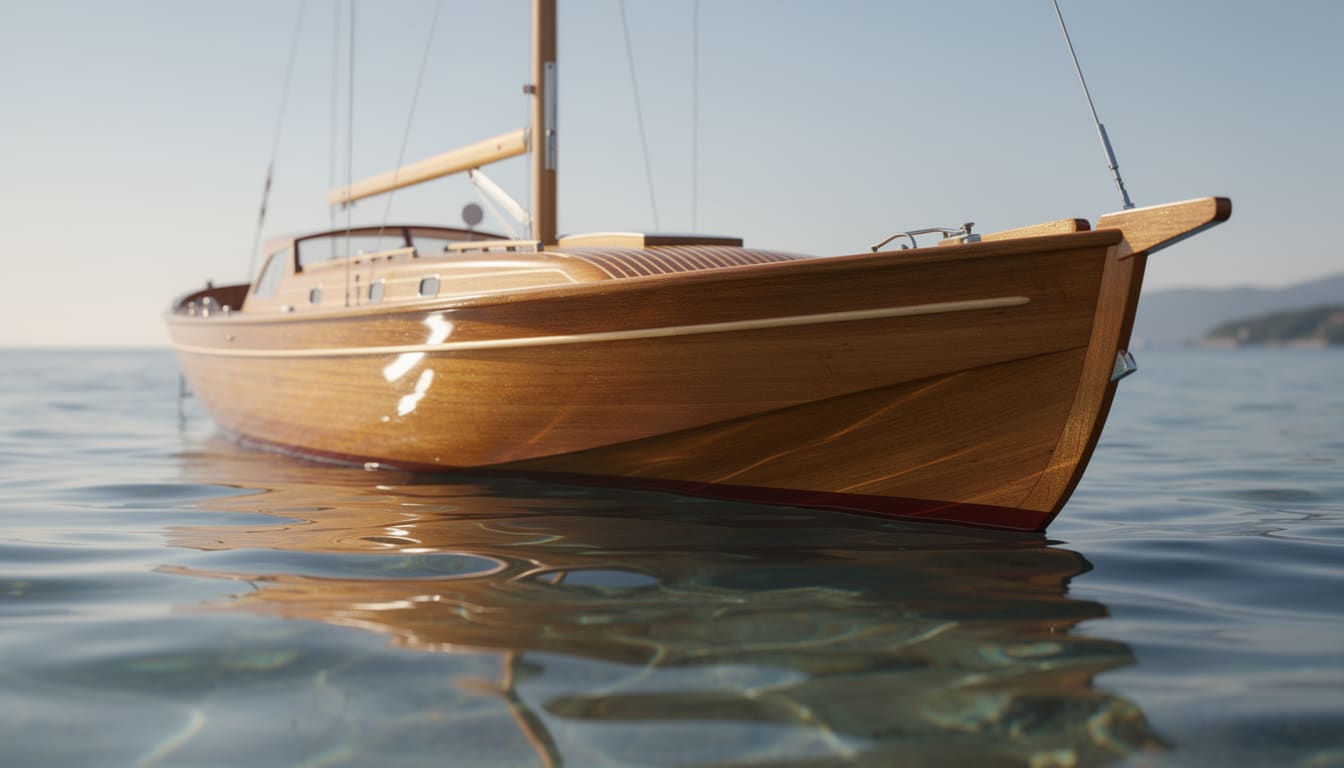 découvrez notre voilier à vendre en bois moulé, alliant esthétique classique et légèreté pour une navigation élégante et performante.