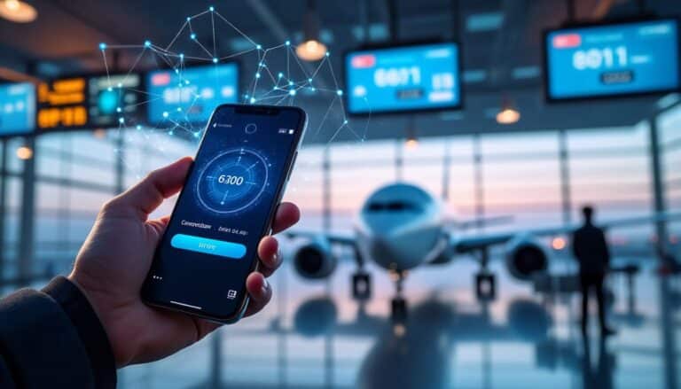 découvrez comment la blockchain simplifie et automatise le versement des indemnités d'assurance en cas de retard de vol, garantissant rapidité et transparence.