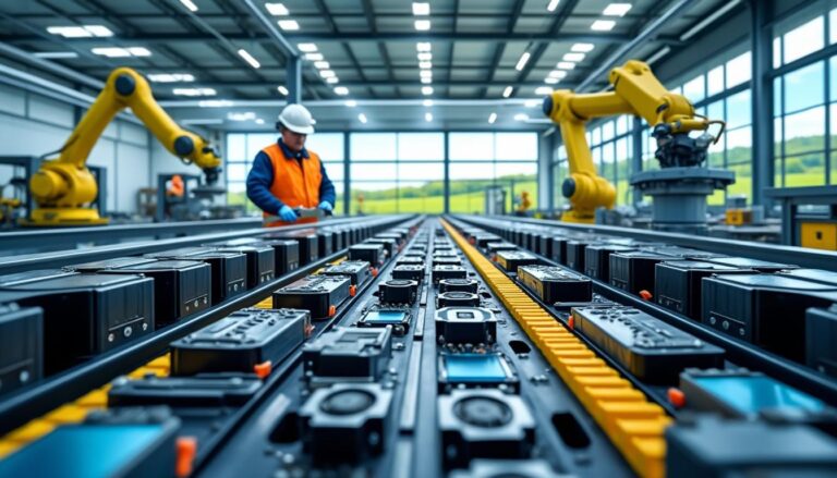 découvrez comment le recyclage des batteries lithium-ion contribue à réduire l'empreinte carbone de l'industrie automobile en favorisant une économie circulaire et durable.