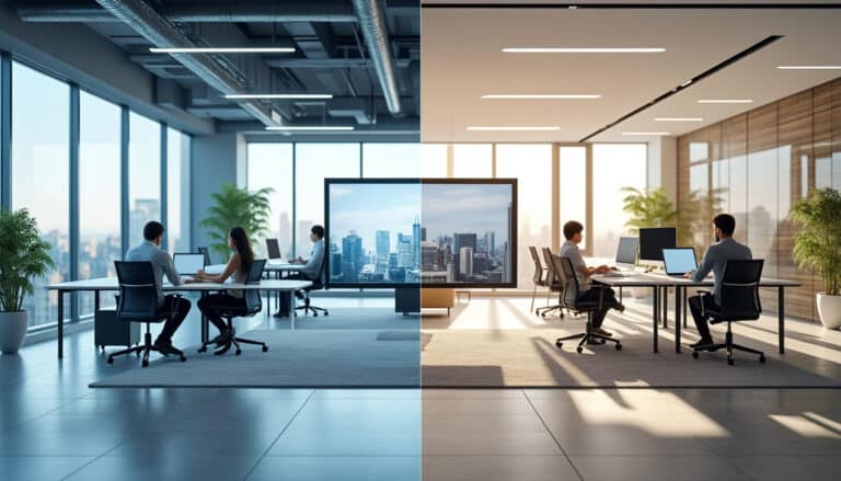 découvrez comment le télétravail hybride réduit significativement les charges immobilières des entreprises du secteur tertiaire, en optimisant l'utilisation des espaces de travail.