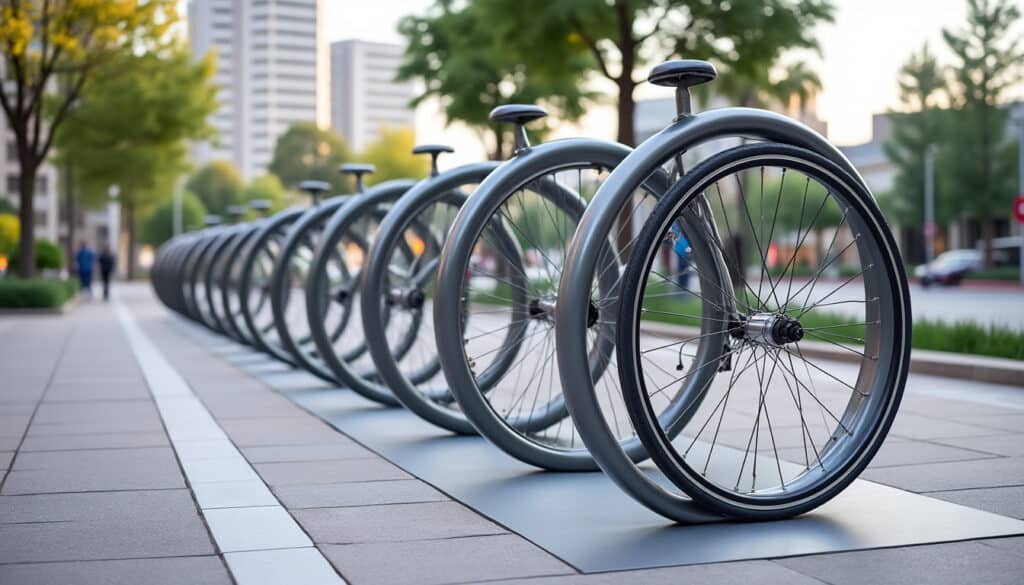 découvrez comment choisir un râtelier vélo avec arceaux pour assurer un maintien optimal de la roue avant, alliant sécurité et praticité pour votre vélo.