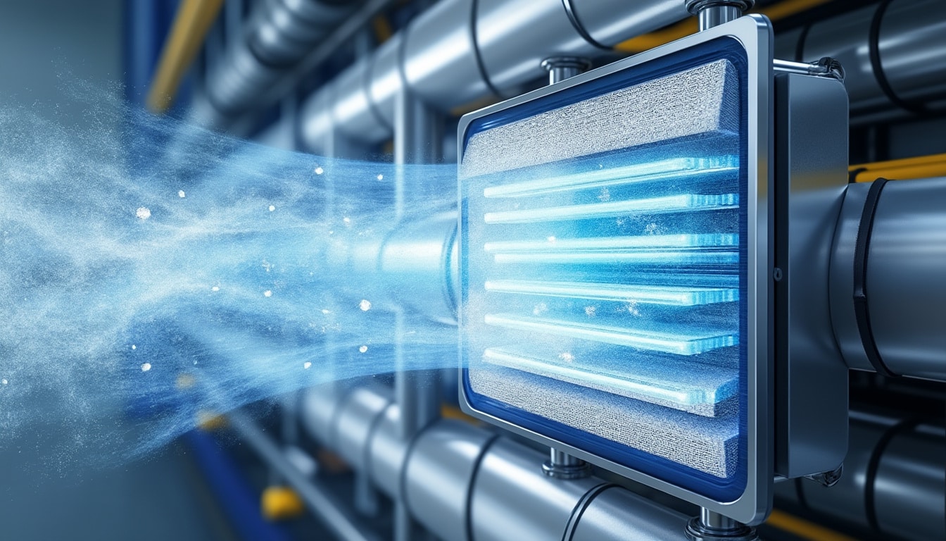 découvrez comment la filtration de l'air particulaire entrant, associée aux médias des panneaux de rafraîchissement adiabatique, optimise la qualité de l'air et améliore le confort thermique de manière écologique et efficace.