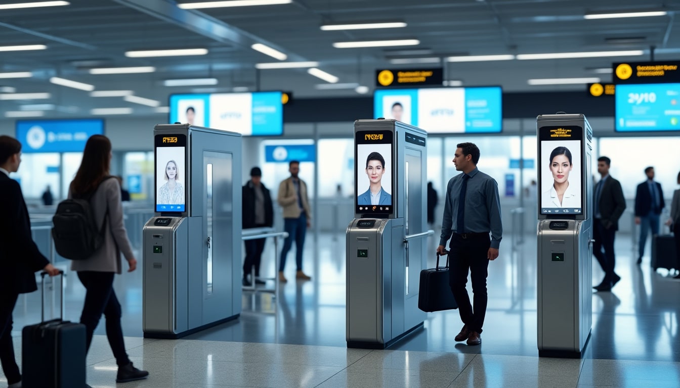 découvrez comment la reconnaissance faciale révolutionne le contrôle d'identité dans les aéroports internationaux en automatisant les procédures pour plus de rapidité et de sécurité.