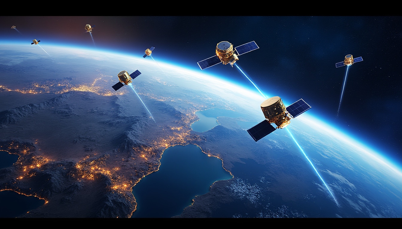 découvrez comment les satellites en orbite basse apportent une connexion internet fiable et rapide aux zones blanches, facilitant l'accès au numérique dans les régions isolées.