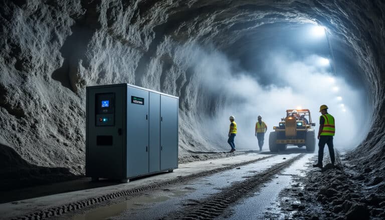 découvrez comment les solutions de refroidissement adiabatique portatives améliorent le confort et la sécurité sur les chantiers de construction souterrains en offrant une ventilation efficace et écologique.