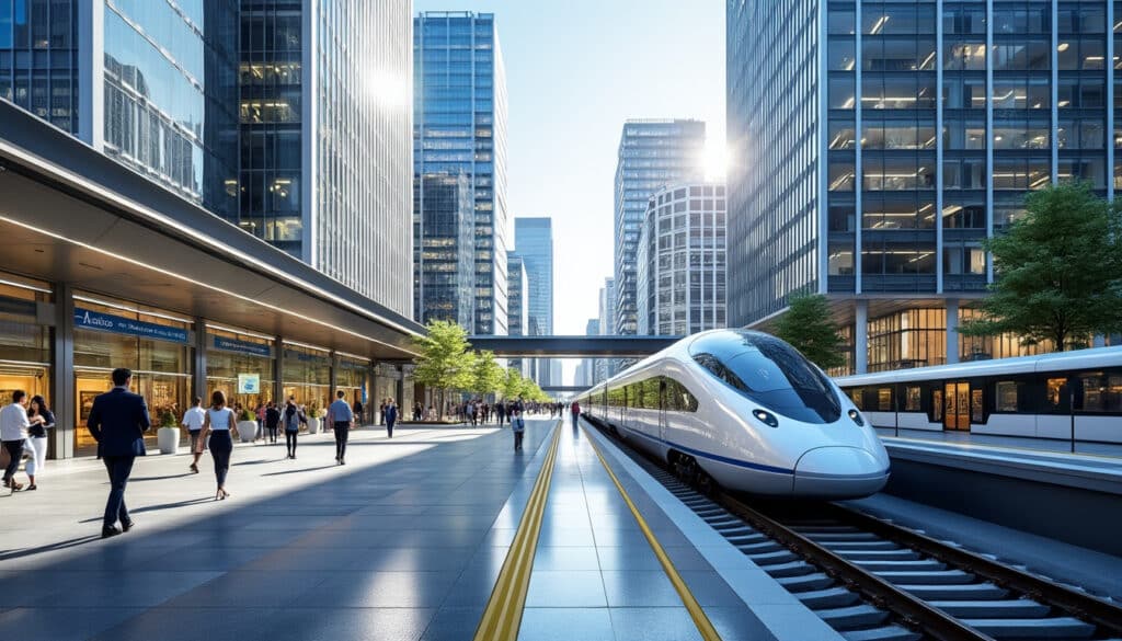 découvrez comment la proximité d'une gare tgv augmente la valeur au mètre carré de l'immobilier tertiaire, un atout majeur pour les investisseurs et professionnels.