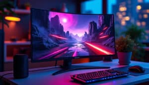 découvrez comment les dalles oled offrent des noirs profonds et un contraste exceptionnel pour une expérience de jeu vidéo immersive sur les moniteurs.