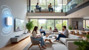 découvrez comment les routeurs maillés éliminent les zones mortes de couverture wi-fi pour garantir une connexion stable et rapide dans toutes les pièces de votre grande maison.