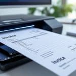 la reconnaissance optique de caractères (ocr) convertit automatiquement vos factures papier en données numériques, faciles à traiter et à archiver.