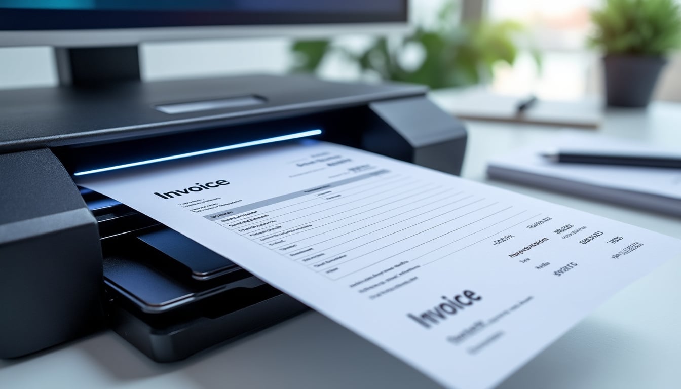la reconnaissance optique de caractères (ocr) convertit automatiquement vos factures papier en données numériques, faciles à traiter et à archiver.